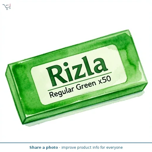 Rizla Regular Green x50