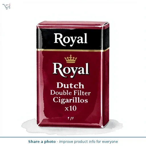 Royal Dutch Double Filter Cigarillos x10