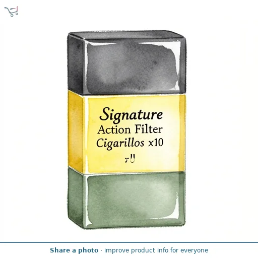 Signature Action Filter Cigarillos x10