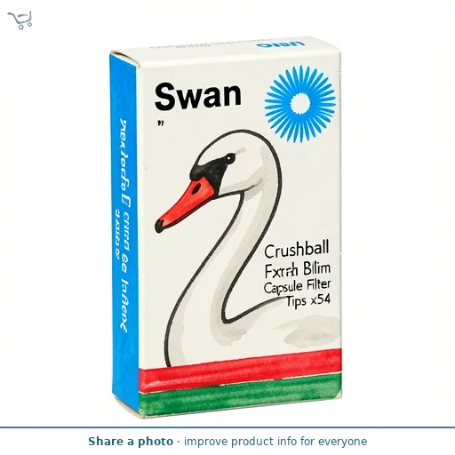 Swan Crushball Fresh Burst Extra Slim Capsule Filter Tips x54