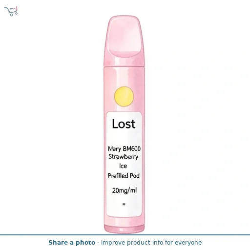 Lost Mary BM600 Strawberry Ice Prefilled Pod 20mg/ml
