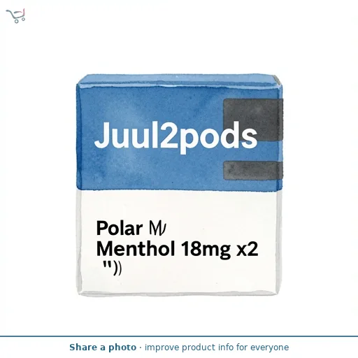 Juul2pods Polar Menthol 18mg x2