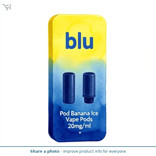 blu Pod Banana Ice Vape Pods 20mg/ml