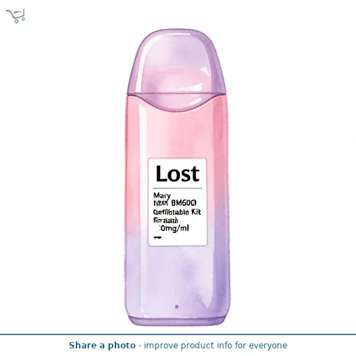 Lost Mary BM6000 Grape Refillable Kit 20mg/ml