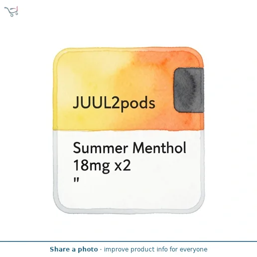 Juul2 2 Pod Summer Menthol 18mg