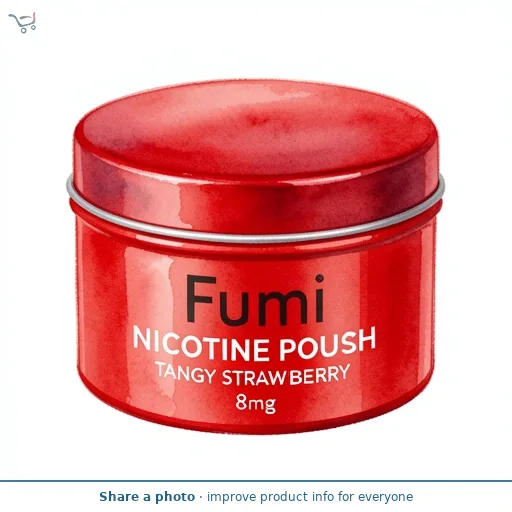 Fumi Nicotine Pouch Tangy Strawberry 8mg