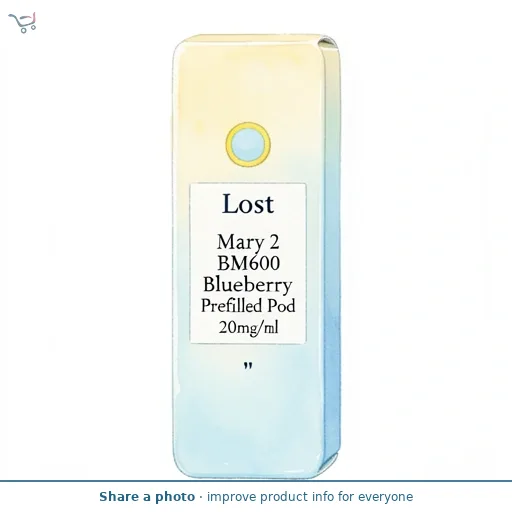Lost Mary 2 BM600 Blueberry Prefilled Pod 20mg/ml
