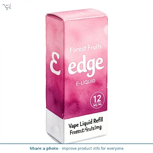 Edge Vape Liquid Refill Forest Fruits 12mg