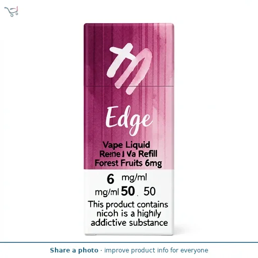 Edge Vape Liquid Refill Forest Fruits 6mg