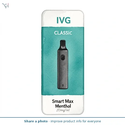 IVG Smart Max Classic Menthol 20mg/ml