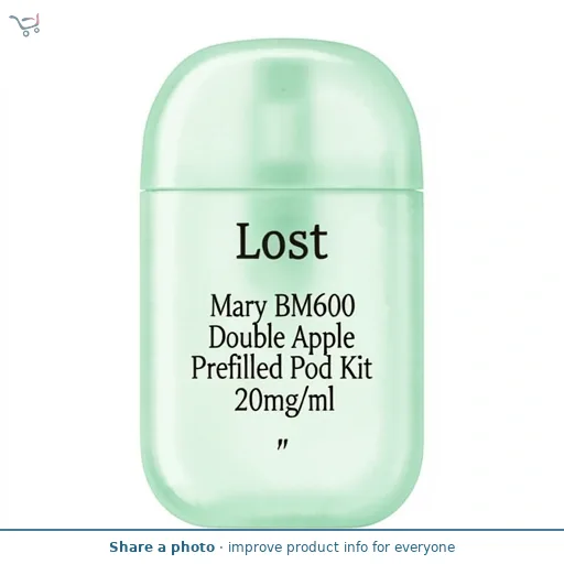 Lost Mary BM600 Double Apple Prefilled Pod Kit 20mg/ml