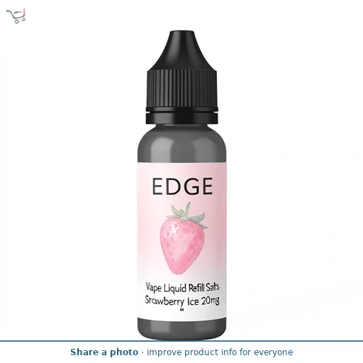 EDGE Vape Liquid Refill Salts Strawberry Ice 20mg