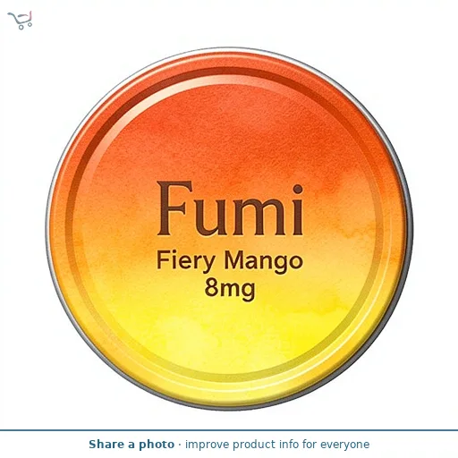 Fumi Nicotine Pouch Fiery Mango 8mg
