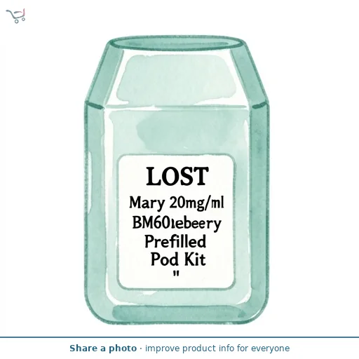 Lost Mary 20mg/ml BM600 Blueberry Prefilled Pod Kit