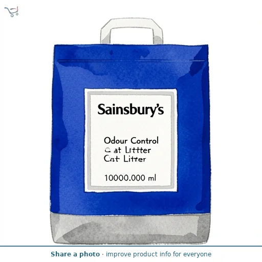 Sainsbury's Odour Control Cat Litter 10L