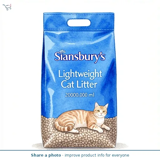 Sainsbury's Lightweight Cat Litter 20L