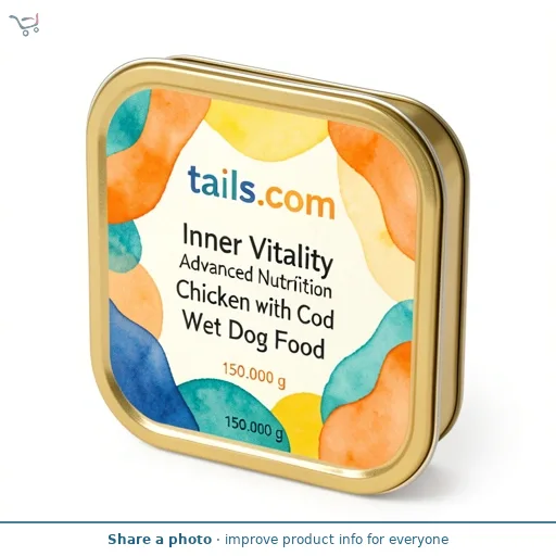 tails.com Inner Vitality Advanced Nutrition Chicken with Cod Wet Dog Food 150g