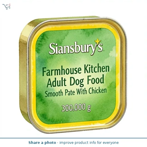 Sainsbury's Farmhouse Kitchen Adult Dog Food Smooth Pate With Chicken 300g