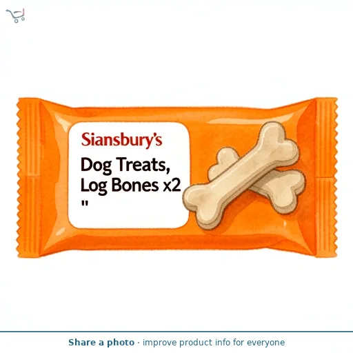 Sainsbury's Dog Treats, Log Bones x2
