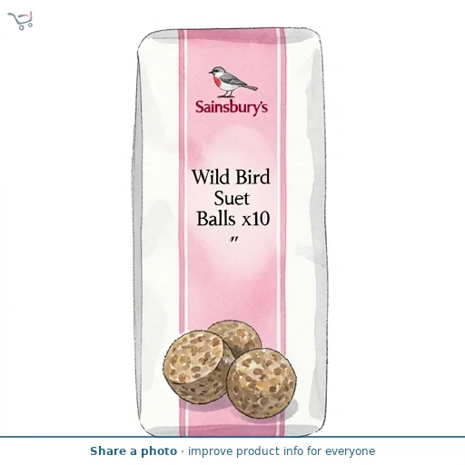 Sainsbury's Wild Bird Suet Balls x10