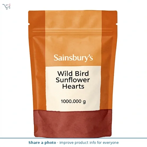 Sainsbury's Wild Bird Sunflower Hearts 1kg