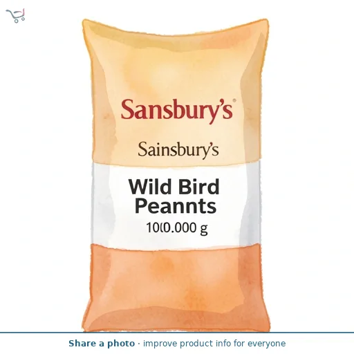 Sainsbury's Wild Bird Peanuts 1kg