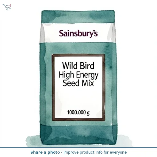Sainsbury's Wild Bird High Energy Seed Mix 1kg