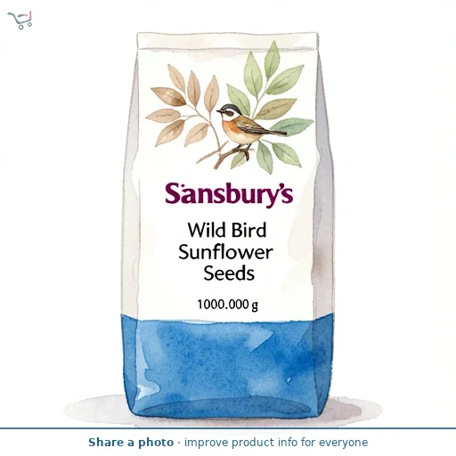 Sainsbury's Wild Bird Sunflower Seeds 1kg