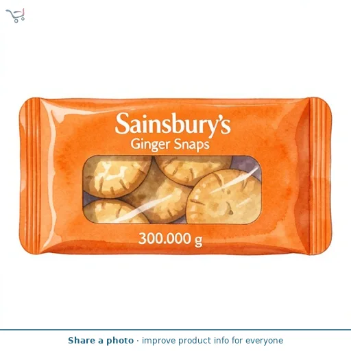 Sainsbury's Ginger Snaps 300g