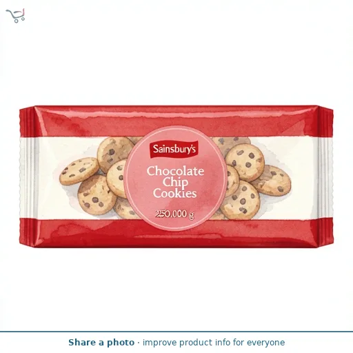 Sainsbury's Chocolate Chip Cookies 250g