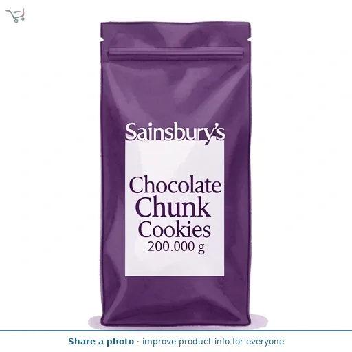Sainsbury's Chocolate Chunk Cookies 200g