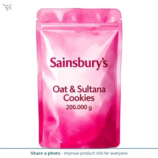 Sainsbury's Oat & Sultana Cookies 200g