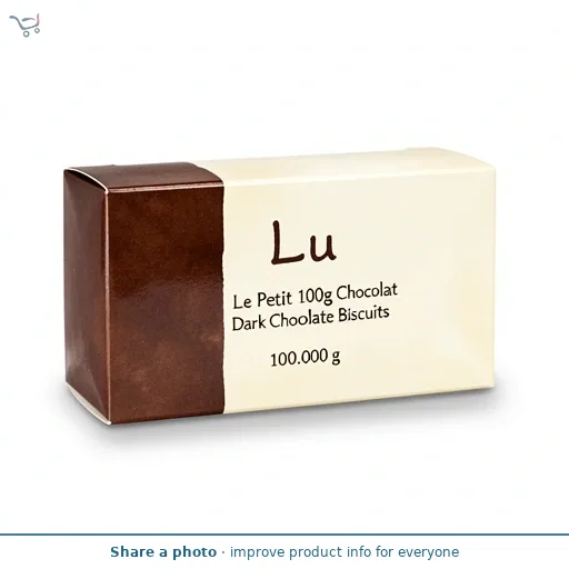 Lu Le Petit 100g Chocolat Dark Chocolate Biscuits