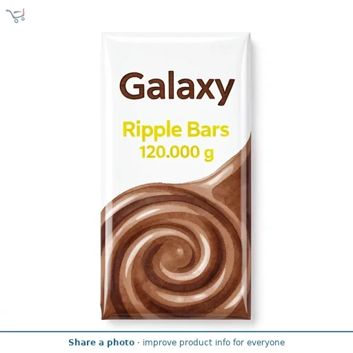 Galaxy Ripple Bars 4 x 30g