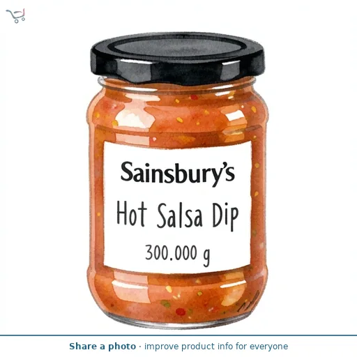 Sainsbury's Hot Salsa Dip 300g