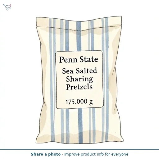 Penn State Sea Salted Sharing Pretzels 175g