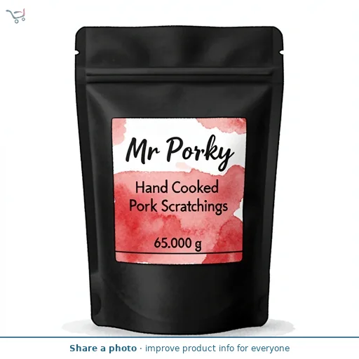 Mr Porky Hand Cooked Pork Scratchings 65g