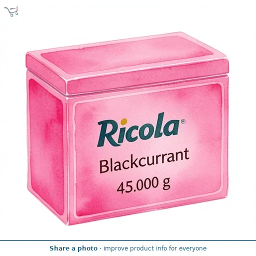 Ricola Blackcurrant 45g