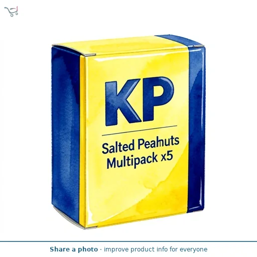 KP Salted Peanuts Multipack x5