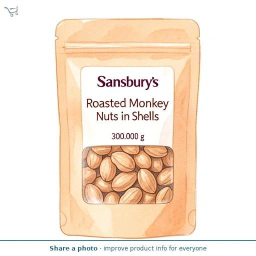 Sainsbury's Roasted Monkey Nuts in Shells 300g