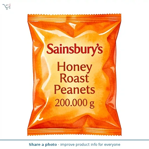 Sainsbury's Honey Roast Peanuts 200g