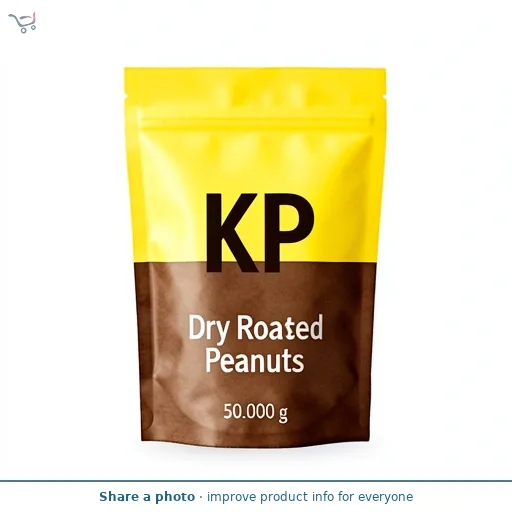 KP Dry Roasted Peanuts 50g