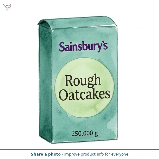 Sainsbury's Rough Oatcakes 250g