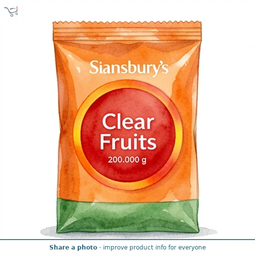 Sainsbury's Clear Fruits 200g