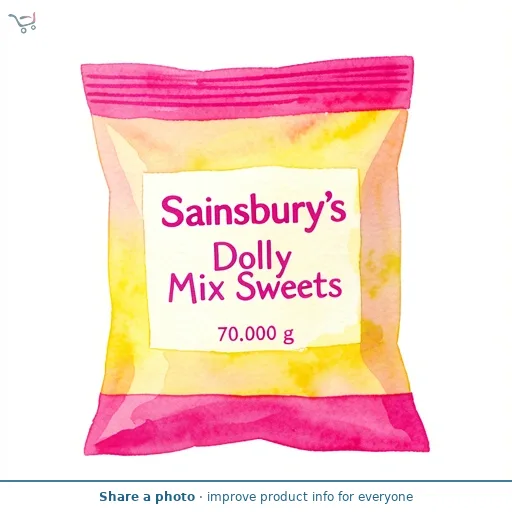 Sainsbury's Dolly Mix Sweets 70g