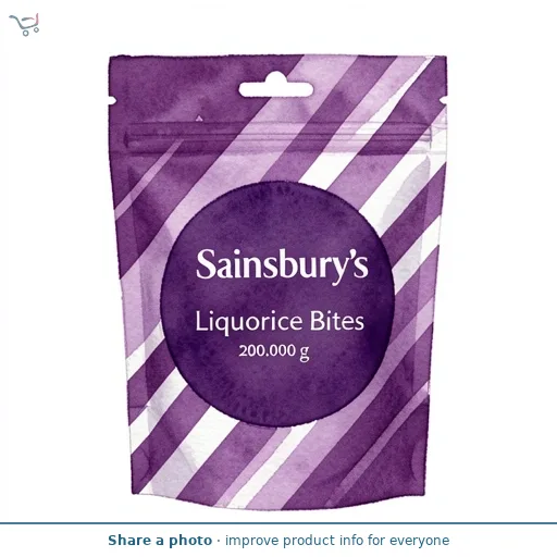 Sainsbury's Liquorice Bites 200g