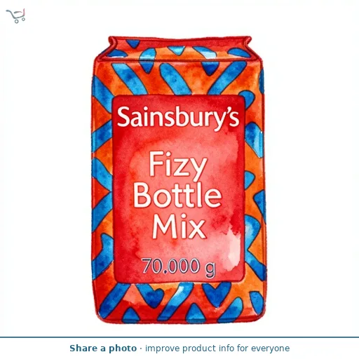 Sainsbury's Fizzy Bottle Mix 70g