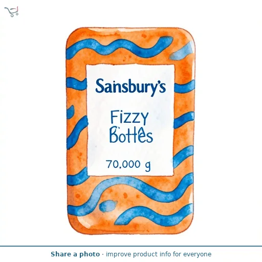 Sainsbury's Fizzy Cola Bottles 70g