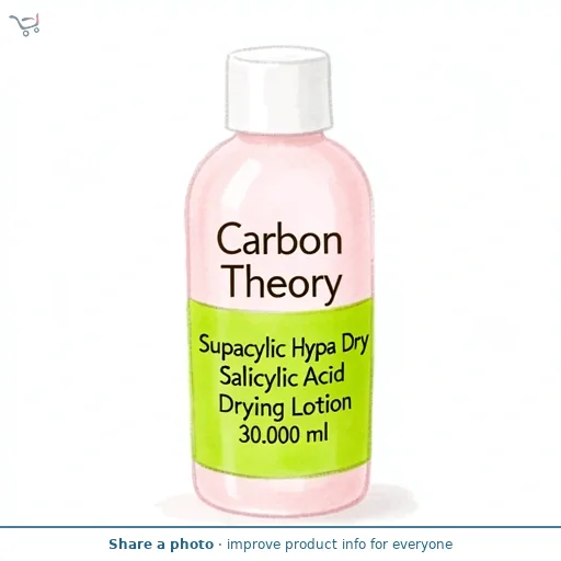Carbon Theory Supacylic Hypa Dry Salicylic Acid Drying Lotion 30ml
