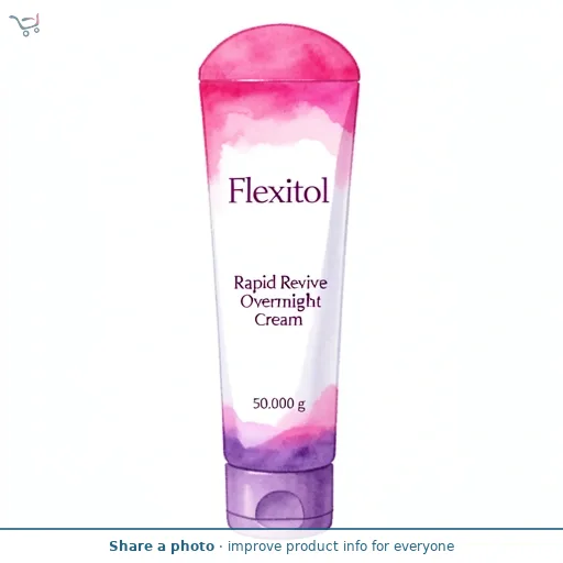 Flexitol Rapid Revive Overnight Cream 50g